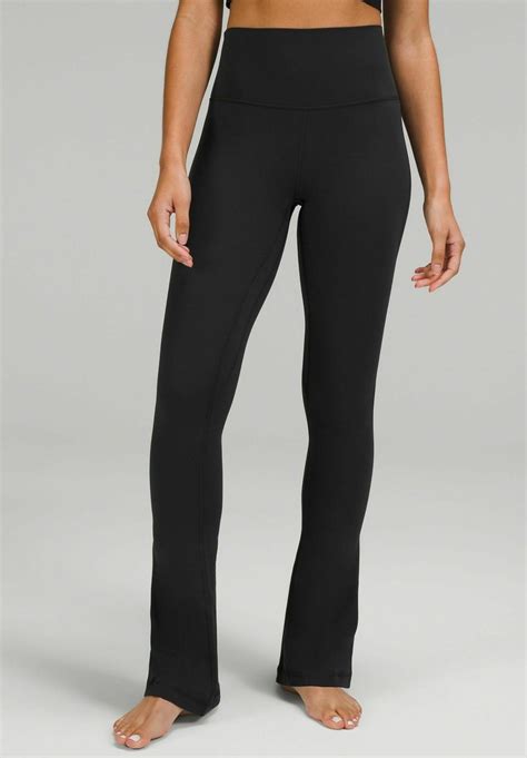 lululemon mini flares|lululemon black flare leggings.